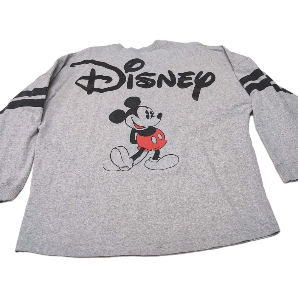 Disney Mickey Mouse Long Sleeve Spirit Jersey XL 16 / 18 Oversized Youth / Adult